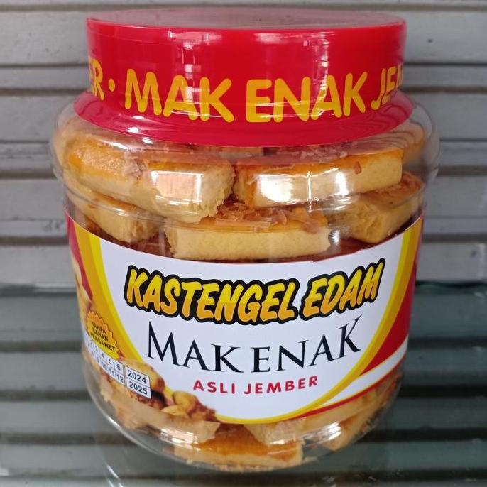 

Kastengel Keju Edam Mak Enak Asli Jember 600gr Premium Stok Terbatas