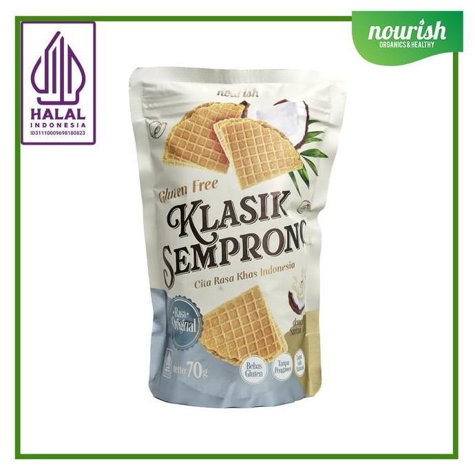 

Gluten Free Semprong Klasik Original Tanpa Gula Rafinasi Halal 70gr Stok Terbatas