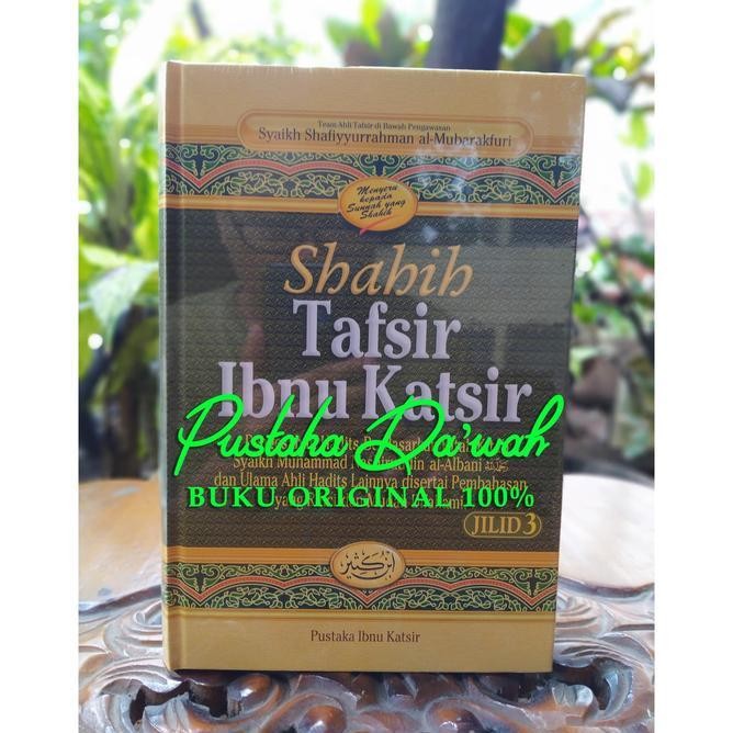 Terlaris Shahih Tafsir Ibnu Katsir Jilid 3 - Pustaka Ibnu Katsir Ready