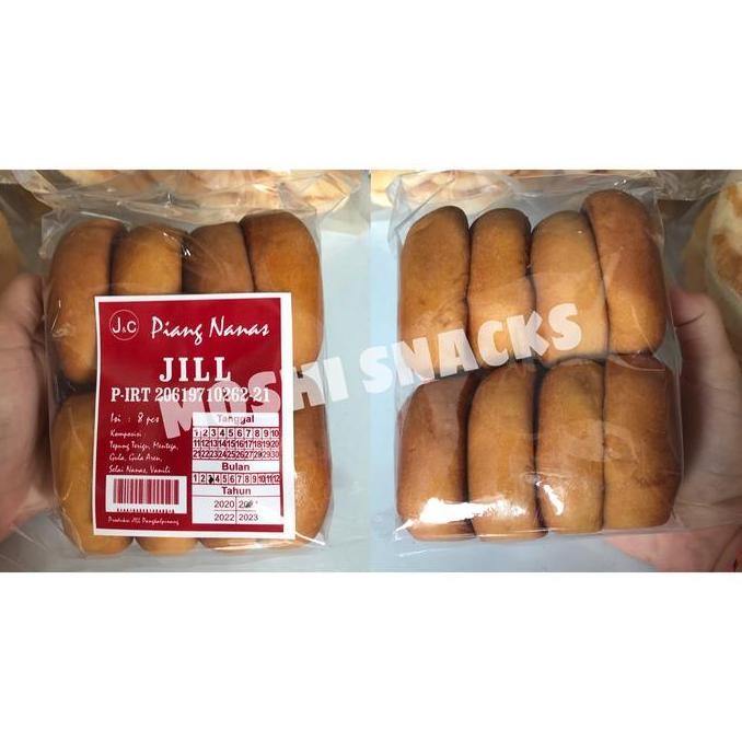 

Bonglipiang Jill Isi 8 Kue Nanas Pia Nenas Asli Bangka Roti Papan Stok Terbatas