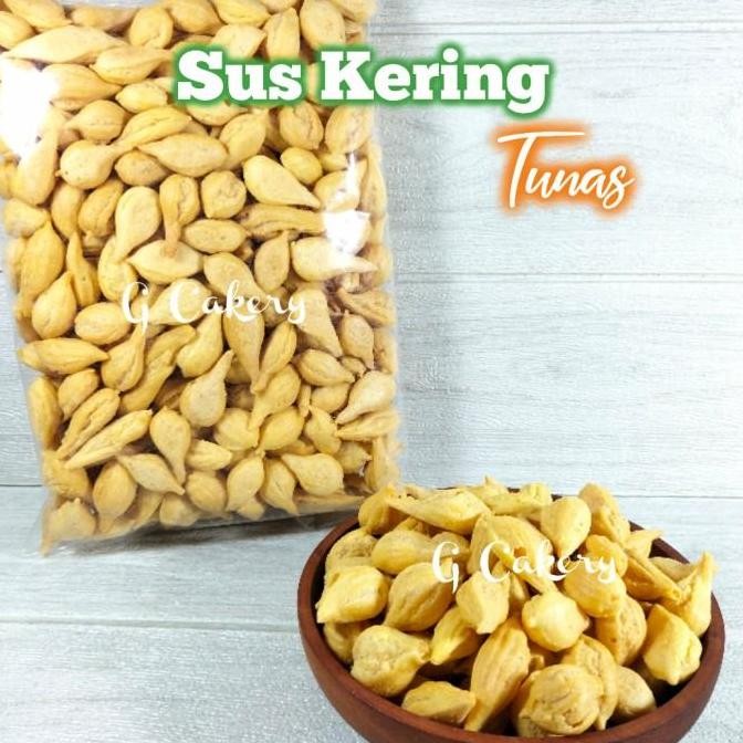

Soes Keju Kering Tunas - Sus Kering Renyah Isi Krim Keju 250gr Stok Terbatas