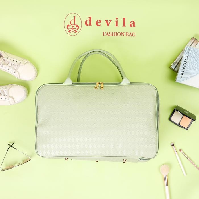 Sc Devila Luxury Diamond Waterproof Travel Bag Jumbo Size - Tas Koper Waterproof Ukuran Besar Motif 
