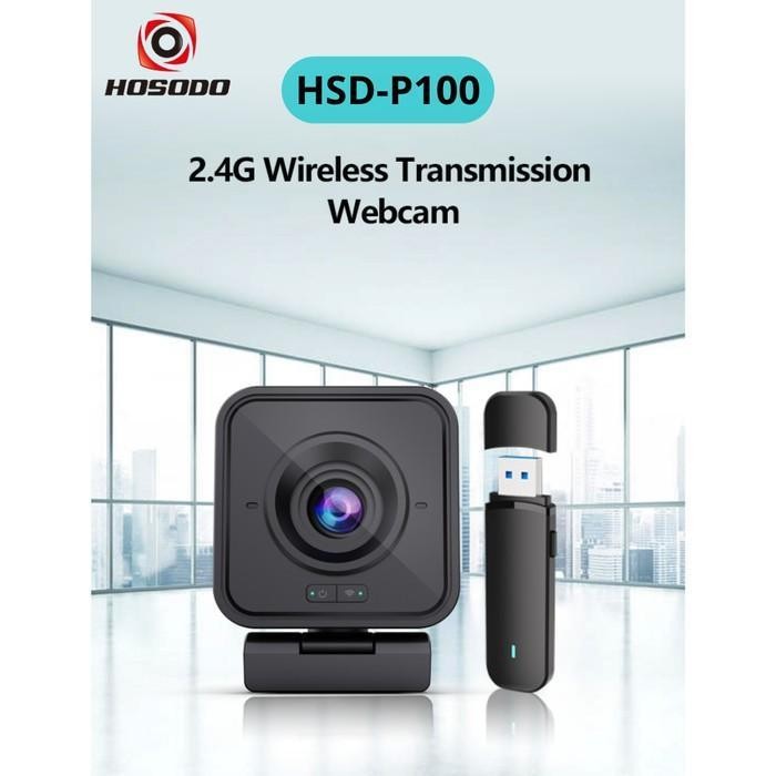 UP Wireless Webcam Camera Conference Hosodo Hsd-P100 Plug And Play 1080p