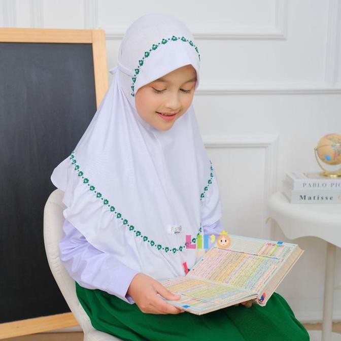(Allthebest) Ilma Hijab - By Lil'O - jilbab anak sekolah - hijab anak sekolah sd - kerudung sekolah 