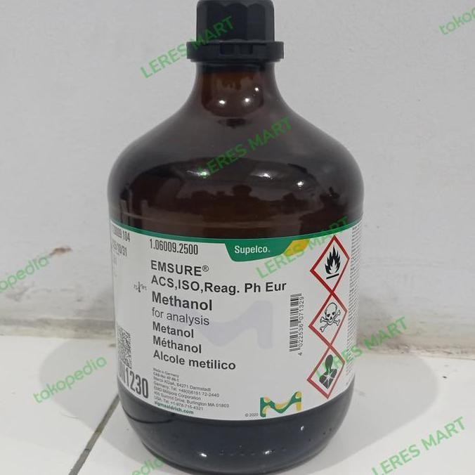 Methanol For Analysis Merck 2.5L / Methanol Merck