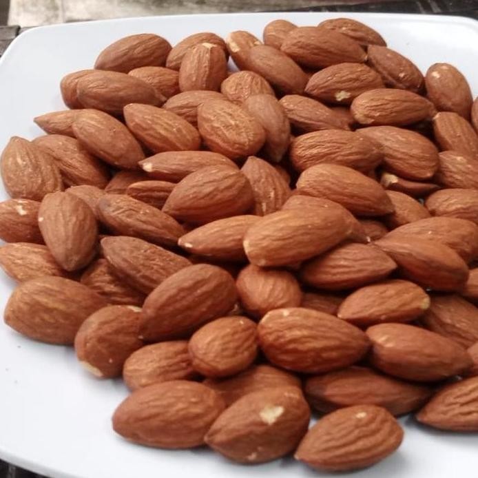 

Almond Mentah Kupas Ukuran Besar 27/30 (First Grade) Kacang Almon 500Gr Food Snacks Terlaris