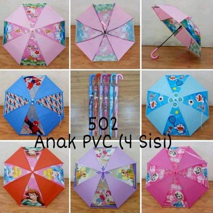 [Lengkap Shop] Payung Anak, Payung Anak Pvc, Payung Anak Pvc 4 Sisi 502