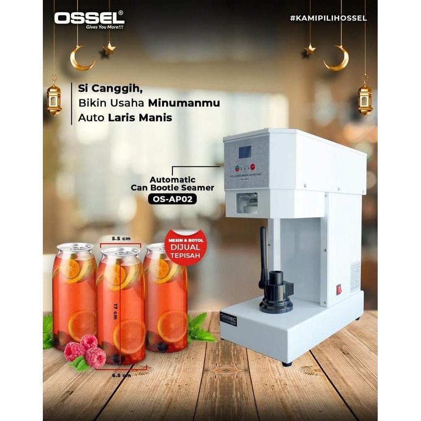 Alat Tutup Botol Pet-Press Penutup Pet/Can -Mesin Can Seamer Sealer