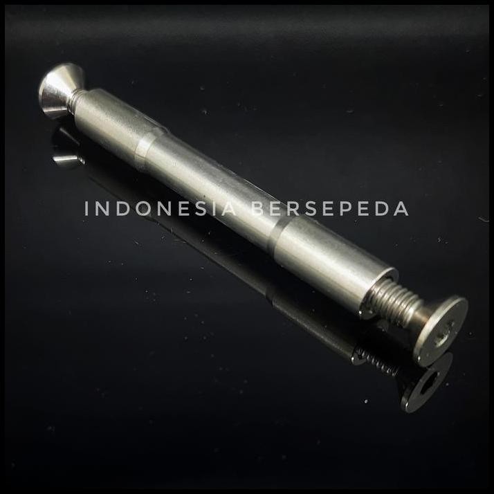 Brompton Rear Triangle Titanium Hinge Spindle Bolt - Engsel dan Baut Titanium Triangle Belakang Brom