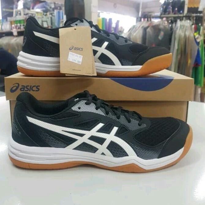 Terlaris Sepatu shoes volley squash badminton asics men up court upcourt 5 ori Best seller