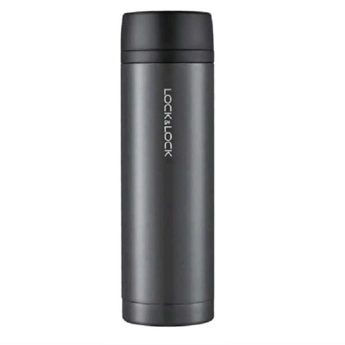 LOCK N LOCK COMPACT TUMBLER 250ML BLACK BOTOL MINUM TERMOS LHC4133 - M