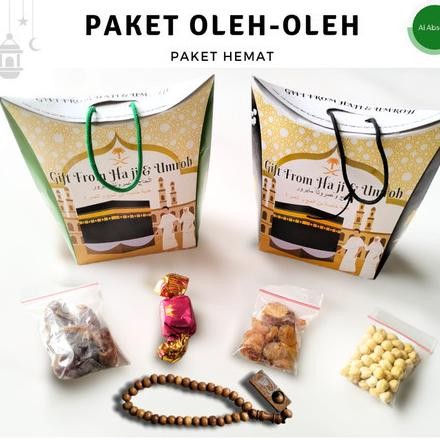 

Paket 50Pcs Oleh Oleh Haji Dan Umroh Lengkap Dus Jinjing