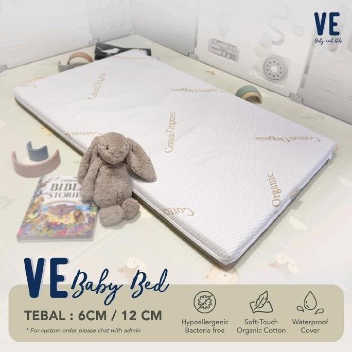 Ve Baby - Kasur Box Bayi Latex / Baby Matress / Kasur Bayi Premium Ukuran 120 X 70 Cm