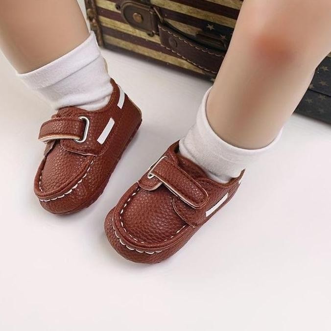 Sepatu Bayi Cowok Model Rajut Usia 0 - 12 Bulan / Sepatu Bayi Cowok Terbaru