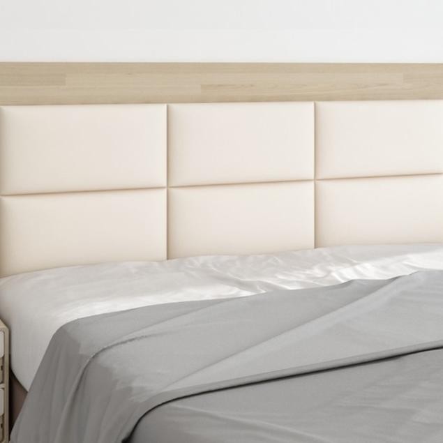 HIASAN DINDING AESTETIC  WALLPLANEL HEADBOARD / TEMPELAN DINDING STIKER 3DM