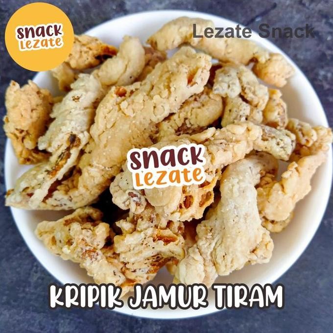 

RPS Kripik Jamur Tiram Crispy 1KG Enak Gurih Keripik Jamur Kiloan Original