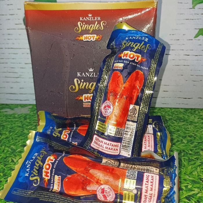 

Ff Sosis Singles Hot Kanzler 1 Box Isi 12Pcs