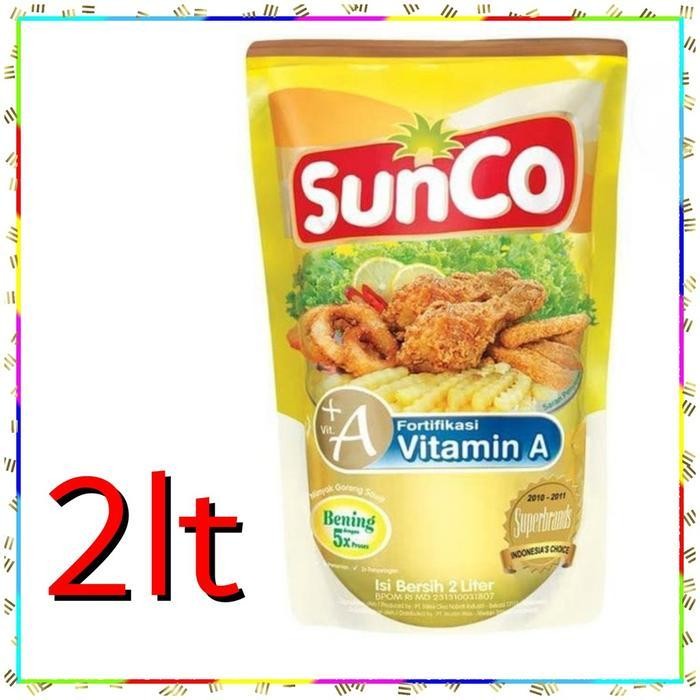 

Rps 2Lt Sunco Minyak Goreng Premium Cooking Oil Pouch 2L Minyak Sunco