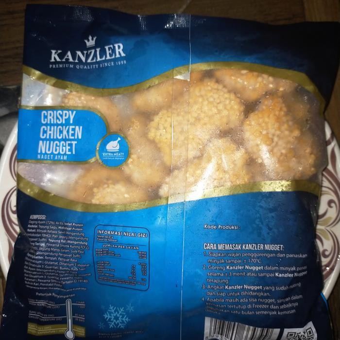 

Rps Crispy Chiken Nugget 450Gr Kanzler