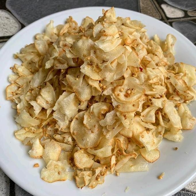 

RPS Kripik Singkong Kriwil Rasa Ketumbar Berat 250grm dan 500grm Camilan Keripik Crispy Food Snack Cemilan Makanan