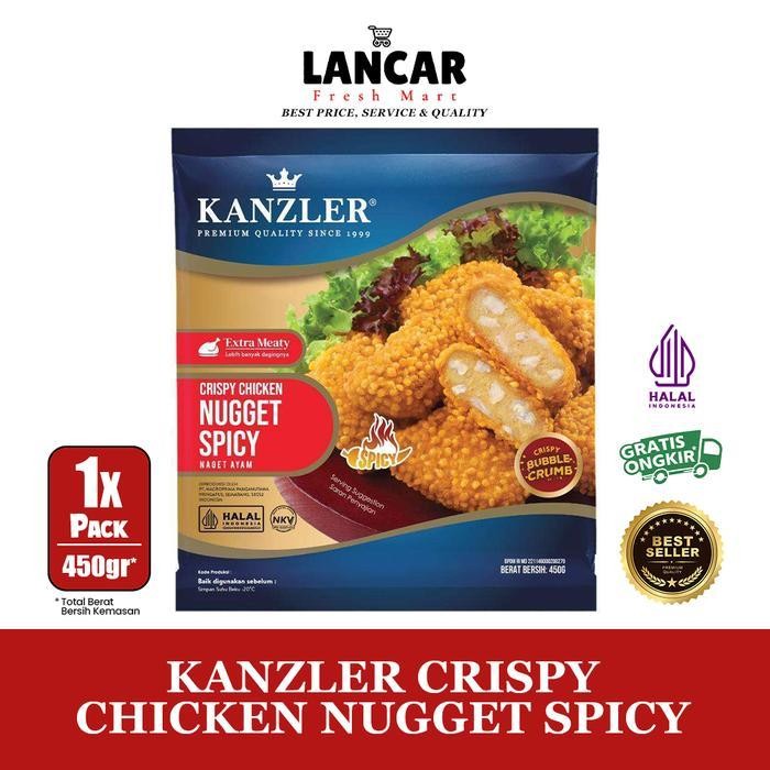 

Ff Kanzler Crispy Chicken Nugget Spicy 450Gr