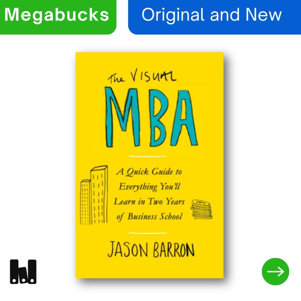 Terlaris (Penguin) The Visual Mba By Jason Barron Original English