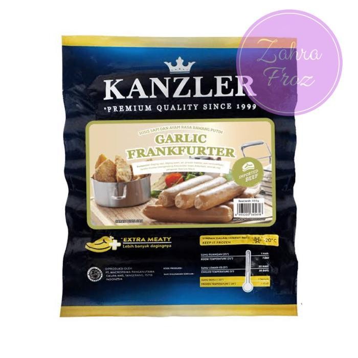 

Ff Kanzler Garlic Frankfurter 300 Gr