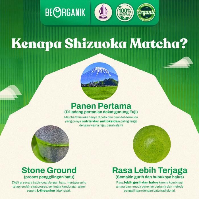 

Rps Beorganik Shizuoka Matcha 40Gr / Pure Matcha Powder / 100% Bubuk Murni Shizuoka Matcha Jepang
