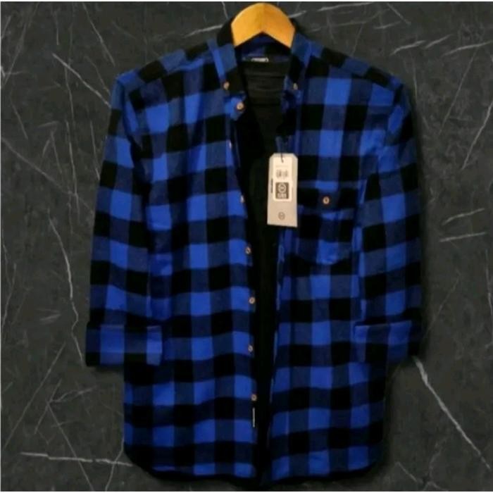 ST KEMEJA FLANEL UNISEX PRIA WANITA MOTIF CATUR #2 Kotak Panjang Casual Distro