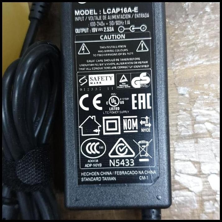 NEW Adaptor TV LCD LD Monitor LG 32 Inch-42 Inch Bagus Best 19V 2.53A