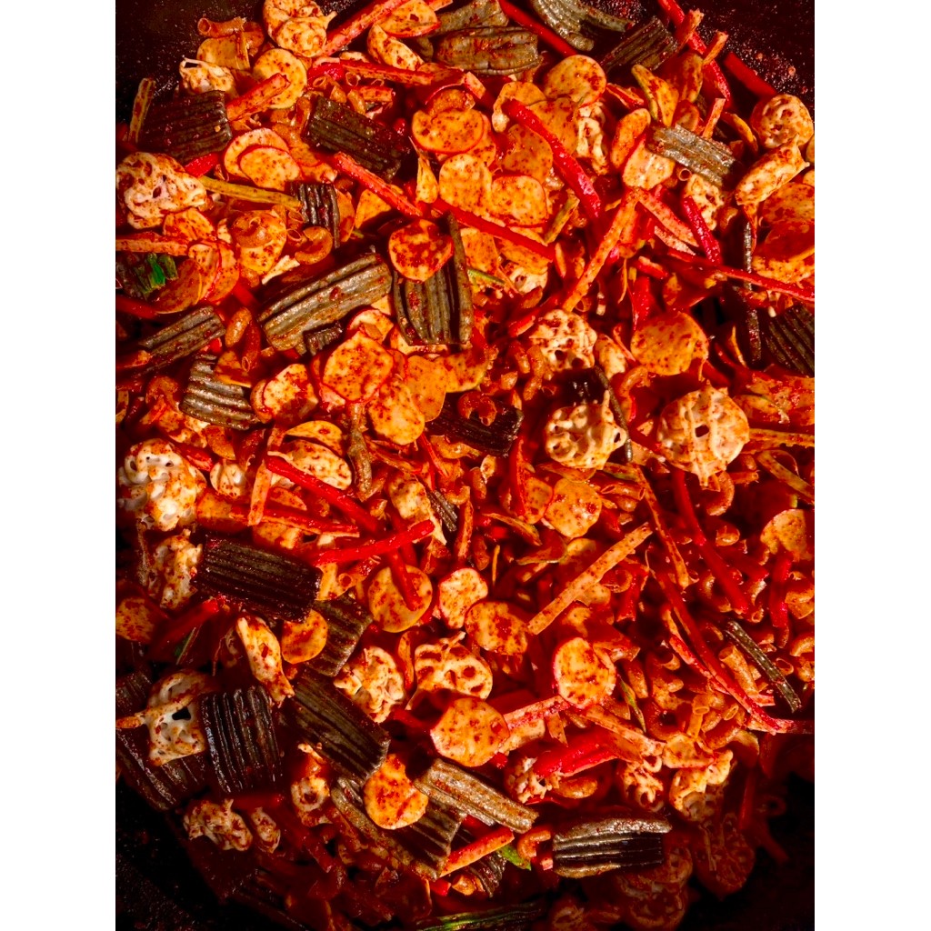 

Kerupuk campur seblak kering mix pedas gurih