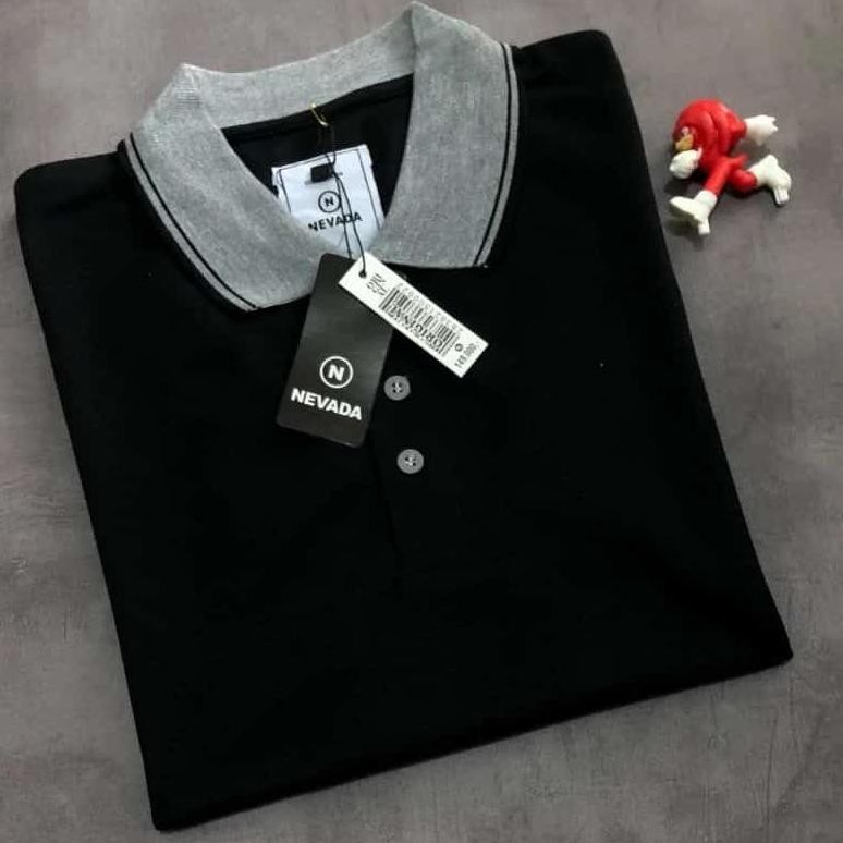 Trendy Kaos Kerah Pria Dewasa L XL XXL Kaos Krah Pria Jumbo Kaos Pria Dewasa Import Branded Kaos Pol