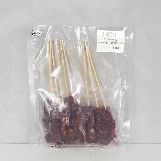 

Raw Aus Tenderloin Satay / Sate Sapi Has Dalam Mentah 10Pcs 200Gr Pasti Promo