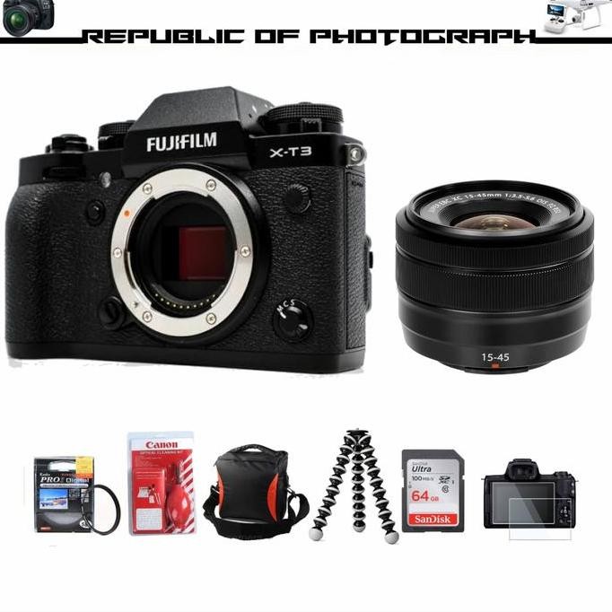 Promo FUJIFILM X-T3 BODY ONLY / FUJIFILM X-T3 KIT 15-45MM / FUJIFILM XT3 COD