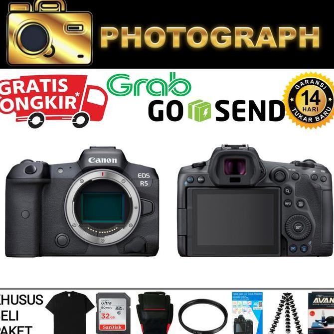 Promo CANON EOS R5 / EOS R5 BODY ONLY / KAMERA CANON EOS R5 BODY ONLY COD