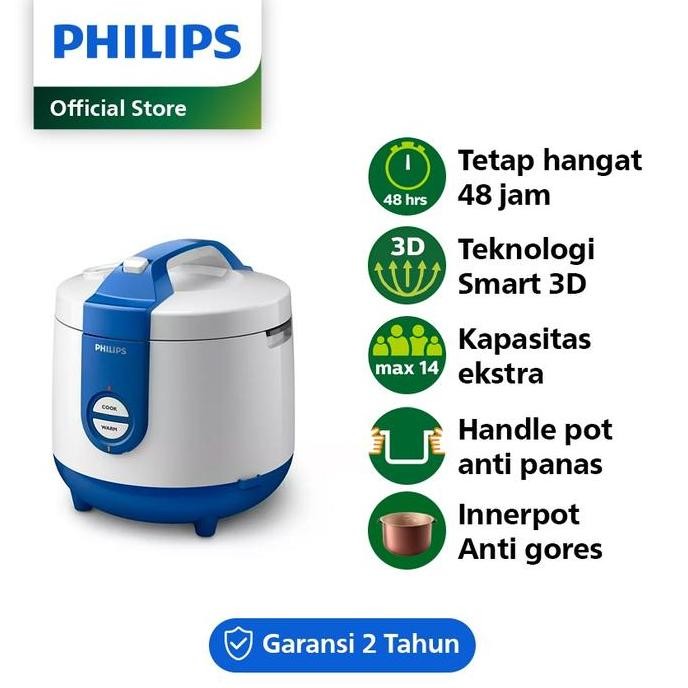 Promo Philips Daily Collection Rice Cooker HD3119/30 HD 3119/30 COD