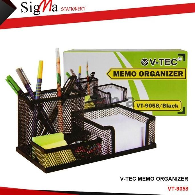 

TERSEDIA KOTAK PENSIL SEKAT BESI V-TEC VT-9058 | MEMO ORGANIZER TEMPAT PULPEN