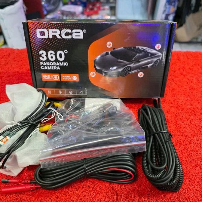 TERSEDIA KAMERA ORCA QW-6688 360 DERAJAT HD NIGHT VISION UNTUK MOBIL