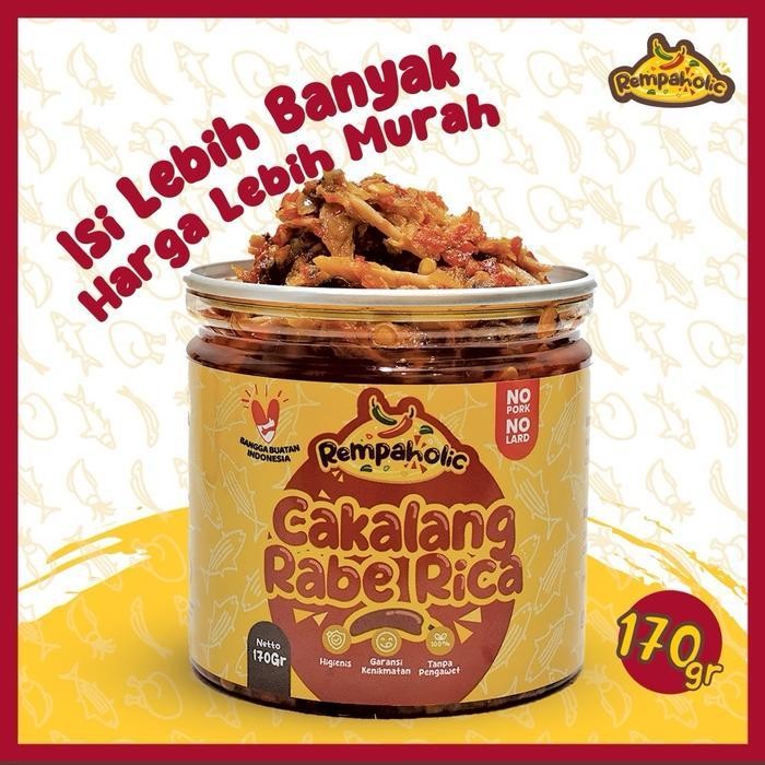 

Rps Rempaholic - Sambal Ikan Cakalang Rabe Rica 170 Gr - Makanan Instan Siap Saji