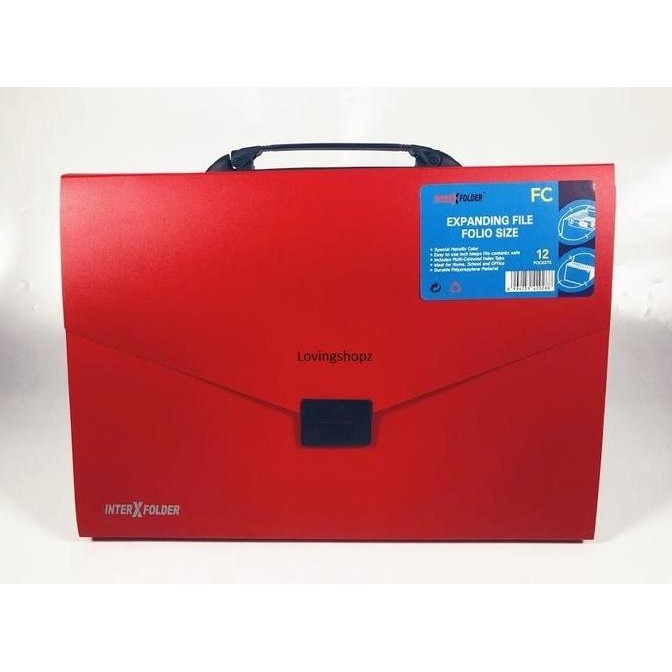 

Stok Terbatas Expanding File Folio Dengan Handle Inter X - Tempat Penyimpanan Dokumen Praktis
