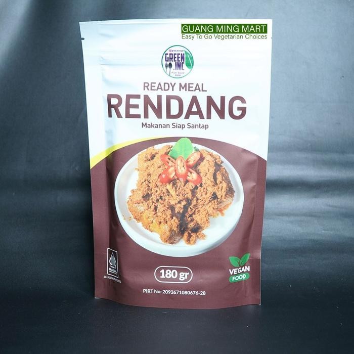 

Rps Green Inc Ready Meal Rendang Makanan Siap Santap 180Gr Vegan Vegetarian Halal Makanan Cepat Saji Bisa Langsung Dimakan