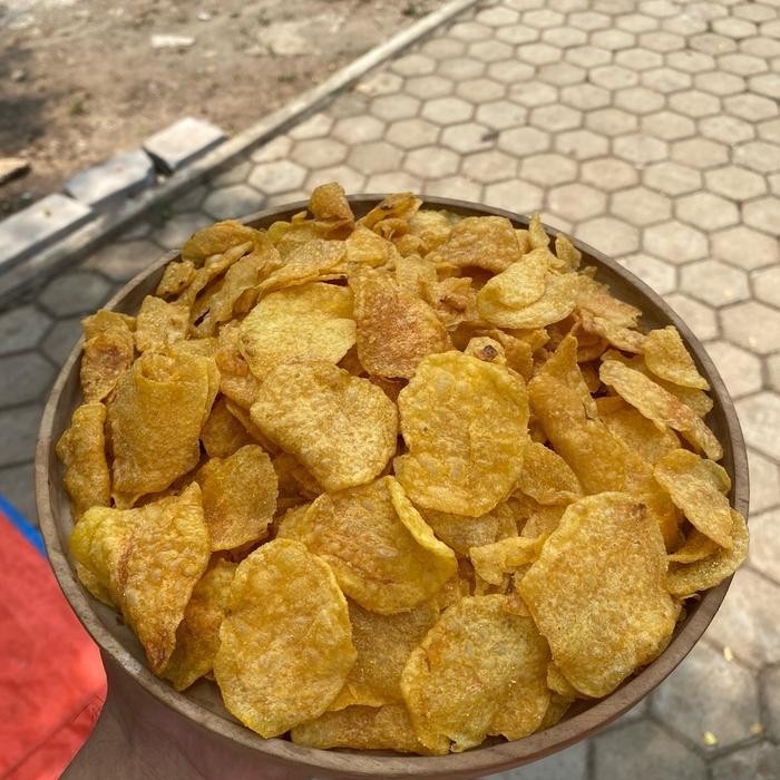 

FF Keripik KENTANG DIENG BUNDA 200 Gram Cemilan food snack