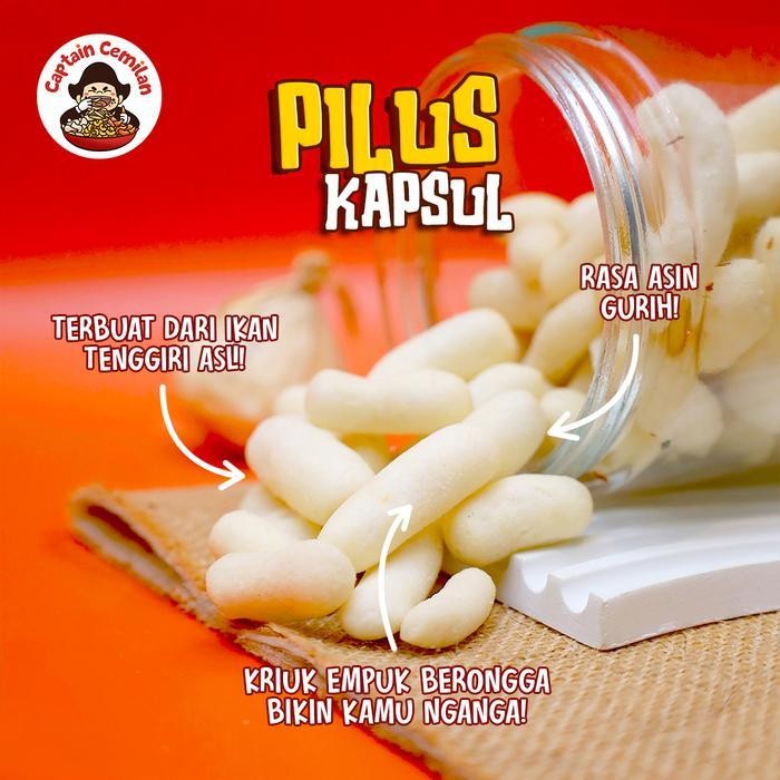 

FF 500gr - Pilus Kapsul ORIGINAL Captain cemilan Bandung food snacks Makanan Snack Jajanan
