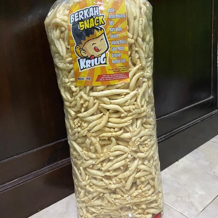 

FF CEMILAN CENDOL KEJU 1kg Berkah Snack Gurih keripik