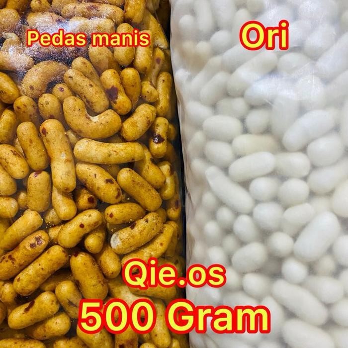 

FF Pilus ikan Original dan Pedas manis rujak original Gurih 250 g || 500 gr Snack Food Keripik Cemilan Makanan Camilan