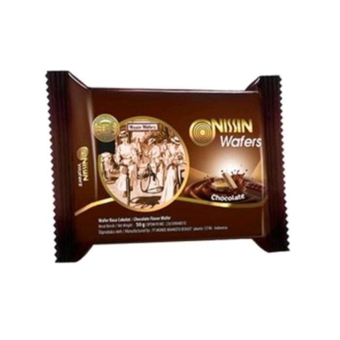 

FF Wafers Nissin 1 karton isi 60 pcs - Food Wafers Chocolate atau Keju Cheese - Cemilan Wafer Makanan Snack