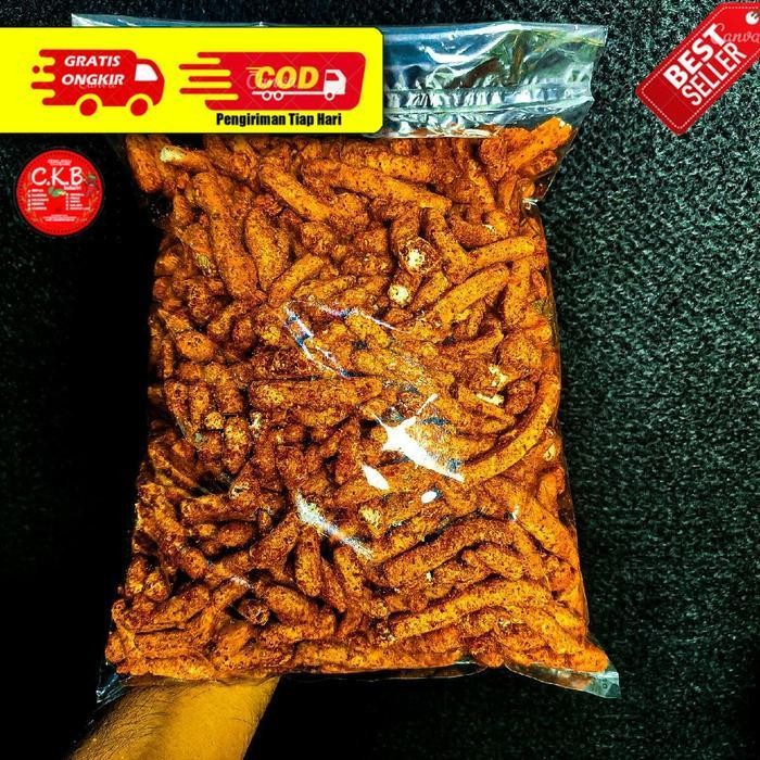 

FF BASRENG pedas daun jeruk 1kg Cemilan Instan Makanan sultan