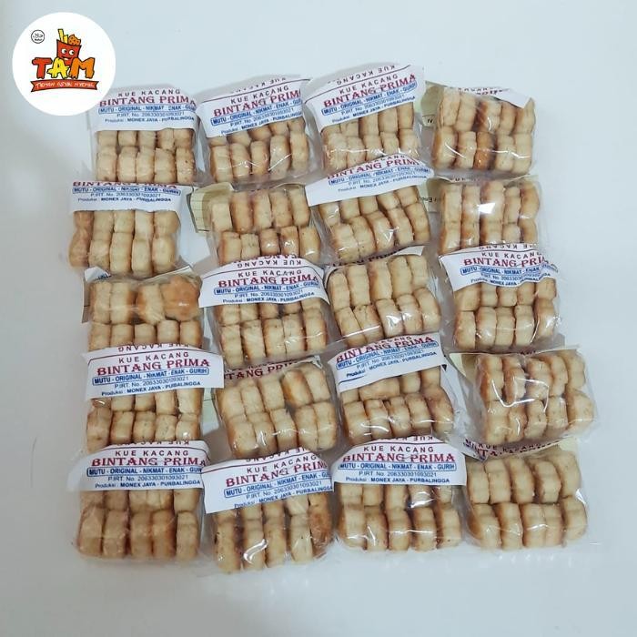 

FF Kue Kacang Bintang Prima (isi 20 pack) 500 Gram - Tam Snack