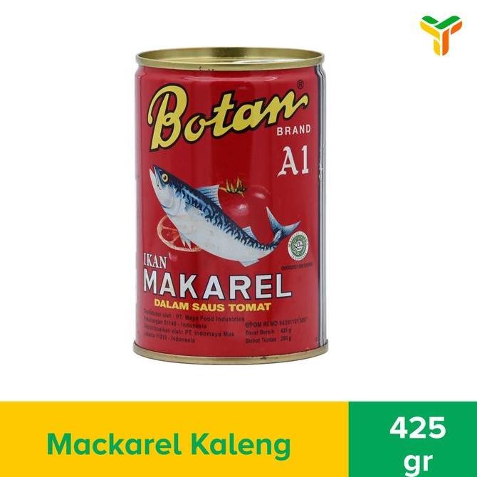 

READY BOTAN MACKEREL SAUS TOMAT 425G - IKAN MAKAREL KALENG ENAK