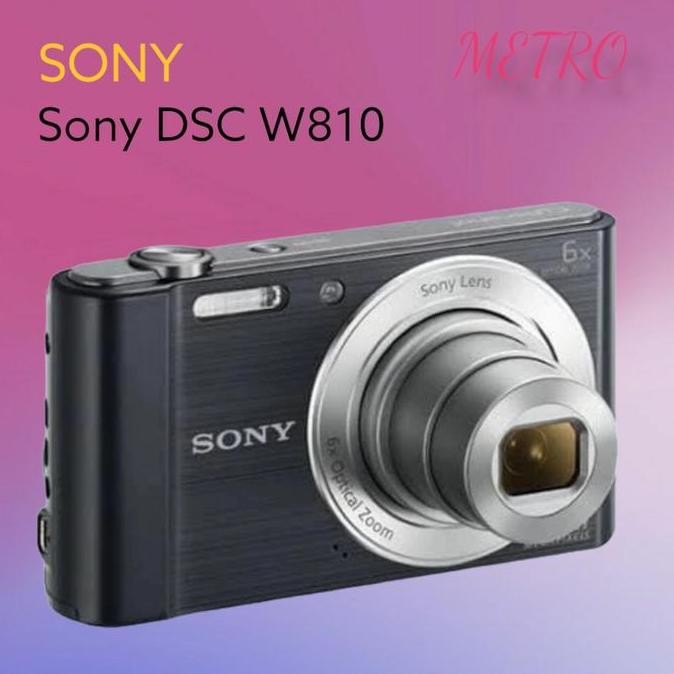 SONY DSC W810 CYBER SHOT / CAMERA DIGITAL SONY DSC W-810 ORIGINAL DAN TERPERCAYA